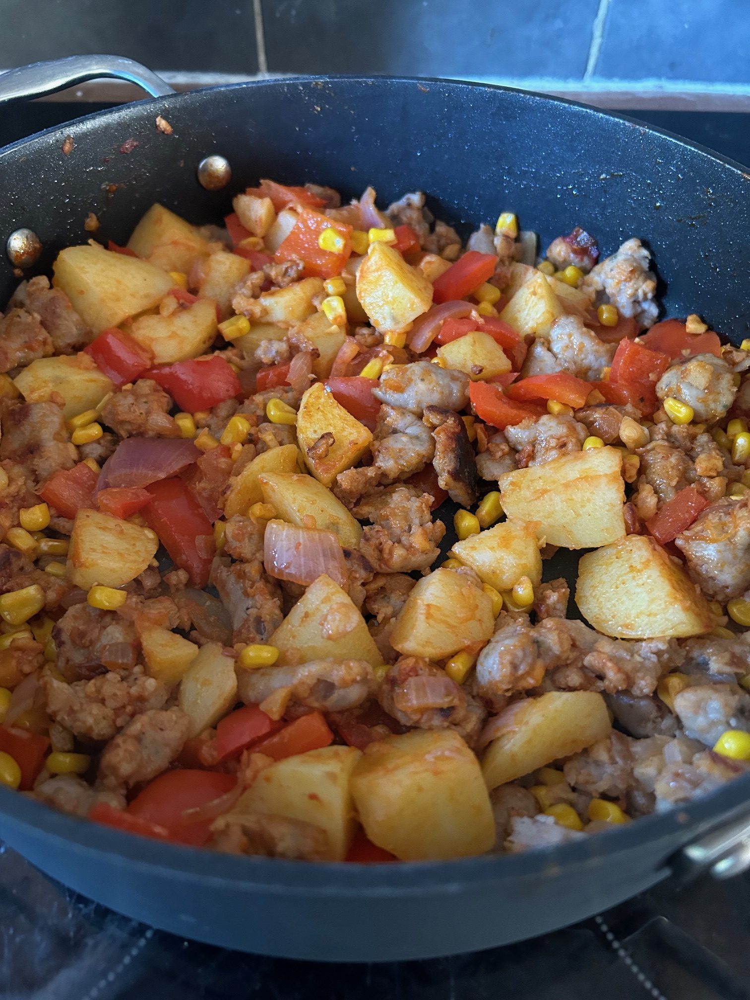 One-Pot Sausage Hash